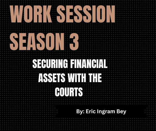 Work Session Season 3 Recording ONLY-Securing Financial Assets with the Courts 1/1/24 (Materials will be emailed within 72 hours)