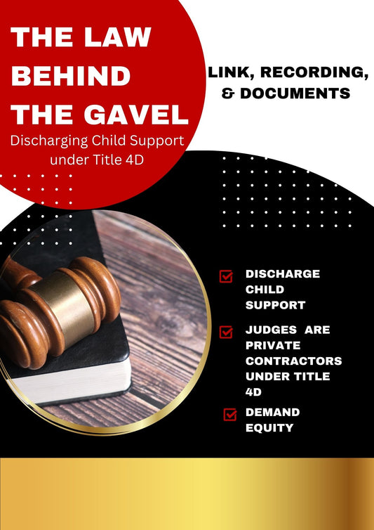 June 7th POP UP CLASS! The Law Behind the Gavel (Materials will be emailed within 72 hours)