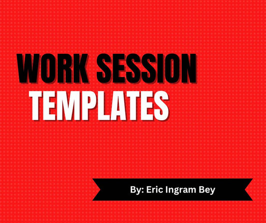 Work Session Season 1 Templates ONLY: Option 3 (Materials will be emailed within 72 hours)