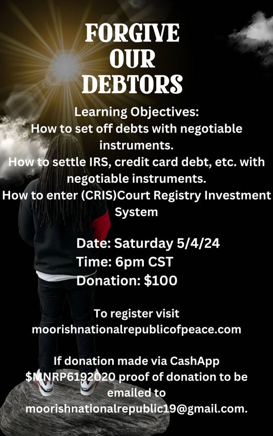 Forgive Our Debtors Pop Up Class-Replay and Templates